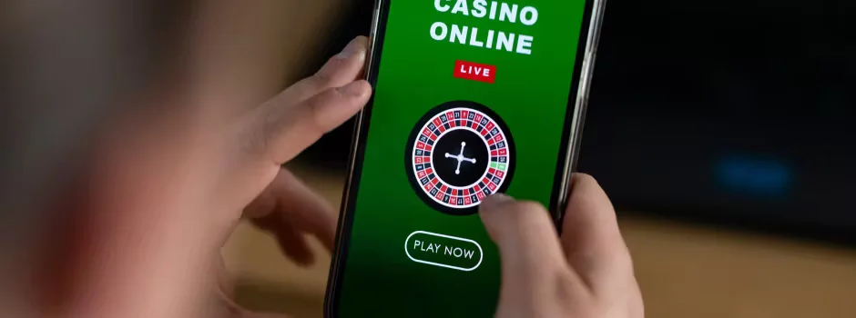 A phone user adjusting their settings and tools inside the 5666Bet app dashboard.